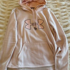 Under Armour Cold Gear Light Pink Hoodie - Size M